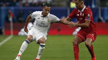 Correcaminos Lucas Vázquez: 15,6 kilómetros ante el Sevilla