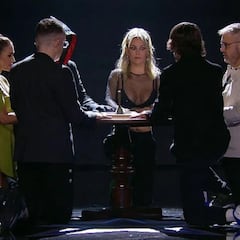 Edurne ‘se reencuentra’ con su abuelo en Got Talent gracias a una ouija