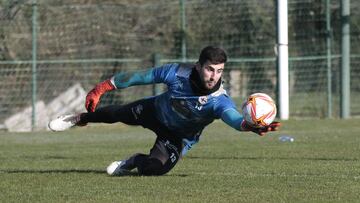 Entrenamiento Deportivo de La Coru&ntilde;a. pablo brea