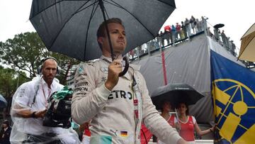 Nico Rosberg en Mónaco.