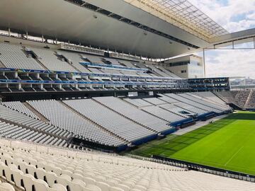 El escenario deportivo está situado en Sao Paulo y acogerá el partido de los cuartos de final de Copa América entre Colombia y Chile.