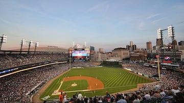 Comerica Park es un espectacular estadio en el que poder disfrutar del b&eacute;isbol.