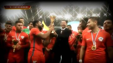 Así fue el momento en que la Roja levantó la China Cup