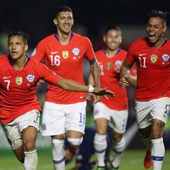 Sánchez: "En el segundo tiempo jugué con más ganas y relajado"