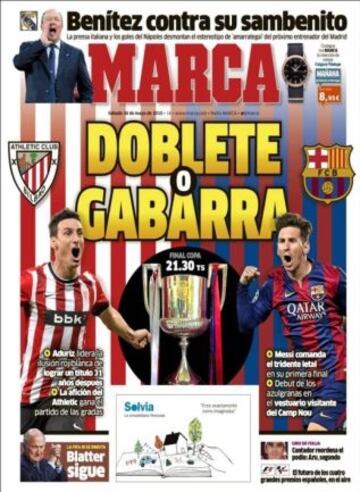 Portadas de la prensa deportiva