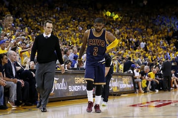 Una grave lesión en el primer partido de la Final le privó de estar en el resto de encuentros. Cleveland perdió 4-2 ante los Warriors.