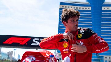 Charles Leclerc, piloto de Ferrari.