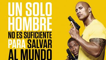 Un esp&iacute;a y medio, la nueva pel&iacute;cula de Dwayne Johnson.