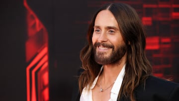 Cast member Jared Leto attends a premiere for the film 'Tron: Ares', in Los Angeles, California, U.S., October 6, 2025. REUTERS/Mario Anzuoni