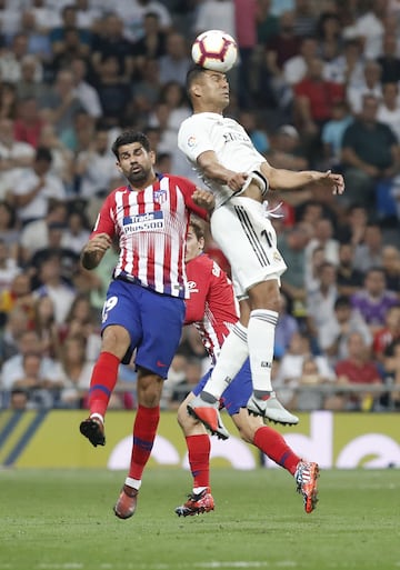 Diego Costa y Casemiro.