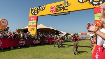 Meta de la Cape Epic.