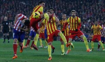 Las imágenes del Atlético-Barcelona