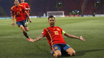 Dani Ceballos est&aacute; completando un magn&iacute;fico Europeo Sub-21 en tierras italianas. Ya ha marcado dos goles y se est&aacute; erigiendo en protagonista de los partidos de los de De la Fuente.