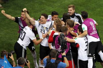 Kroos le dio la victoria a Alemania al marcar el 2-1.