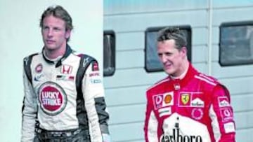 <b>DOMINIO. </b>Button está repitiendo los números de Michael en 1994.