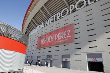 El Wanda Metropolitano ha dado la bienvenida al nuevo defensor del conjunto rojiblanco. 