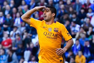 Luis Suarez of FC Barcelona