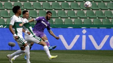 Fekir, ante el Elche.