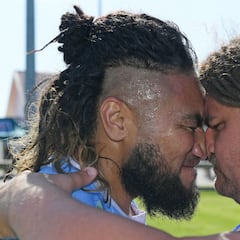 El 'hongi' o saludo tradicional de los maoríes