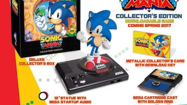 Pura nostalgia para la edición coleccionista de Sonic Mania