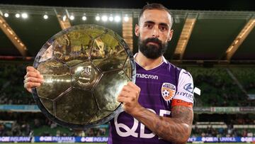 Diego Castro acaba de forma abrupta su alargado ciclo en el Perth Glory en Australia