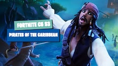 ‘Pirates of the Caribbean’ event in Fortnite with Jack Sparrow, new outfits, mini-pass and all the news