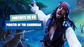 ‘Pirates of the Caribbean’ event in Fortnite with Jack Sparrow, new outfits, mini-pass and all the news