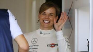 Susie Wolff, en Silverstone.