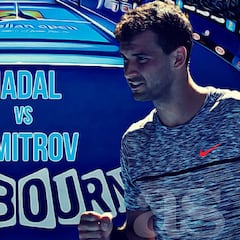 Nadal-Dimitrov; Semifinal Open Australia 2017: resumen