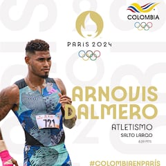 Arnovis Dalmero se suma al grupo de clasificados a París 2024