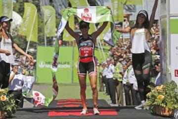 Lionel Sanders y Bárbara Riveros fueron los grandes ganadores. 