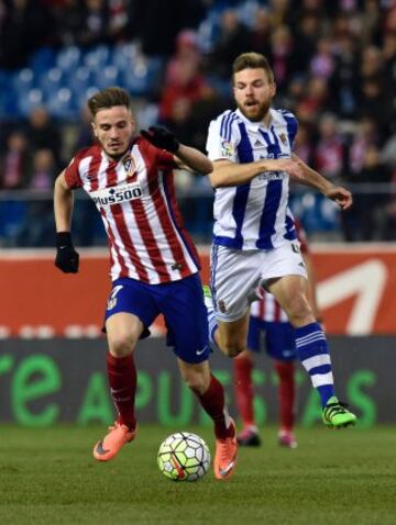 Saúl con Illarramendi.