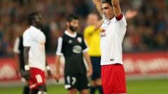 Jonathan Soriano marca cinco goles con el Red Bull Salzburgo