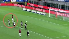 El cruce Cristiano-Ibra antes del penal: una frase y una sonrisa