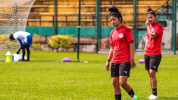 Fany Gauto, volante de la Selección de Paraguay