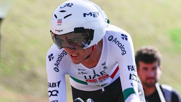 Isaac del Toro en la Vuelta al País Vasco.