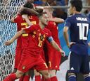 Bélgica rompe 88 años de historia mundialista ante Japón