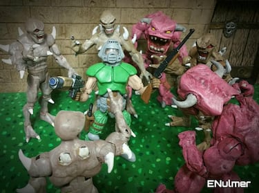 La colección más increíble de figuras de Doom