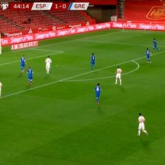 La jugada predilecta de Llorente que Ferran no supo leer