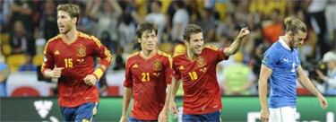 Del Bosque pondrá a siete del 4-0 e Italia, a aquella defensa…