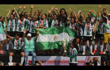 Mundo Futuro clasificó a la Copa Libertadores Femenina tras ser campeón de la Copa Integración Simón Bolívar Femenina 2019.