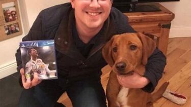 La historia del perro que se comió un FIFA 18 para PS4