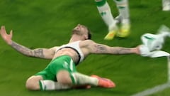 El gol de Irlanda en el 95′ que la mete en la repesca para el Mundial: es completamente hipnótico