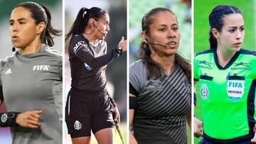 Las árbitras mexicanas en el Mundial Femenino 2023