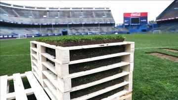 Atlético fans given chance to own an original piece of Calderón turf