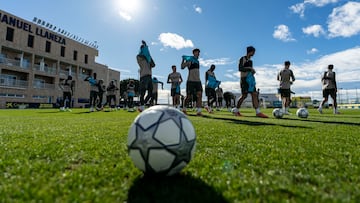 Último entrenamiento antes de viajar a Alemania.