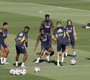 Camavinga no se entrena, pero estará en Almería