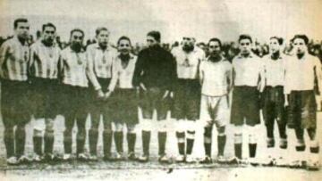 10 de noviembre de 1934: En una de las mayores goleadas de la historia del fútbol chileno, Magallanes golea 14-1 a Santiago National.