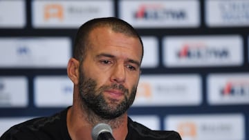 Photo during the press conference of the farewell of Emanuel Villa as a professional footballer at the Corregidora Stadium.
Foto durante la conferencia de prensa de la despedida de Emanuel Villa como futbolista profesional en el Estadio Corregidora.
EN LA FOTO: EMANUEL VILLA