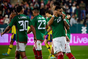 Alexis Vega hiló su tercer partido con gol en el ‘Tri’